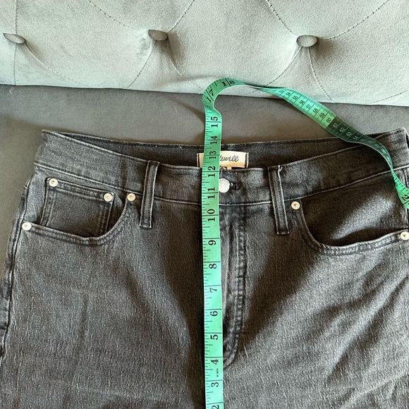 Madewell perfect vintage jeans sz 30 gray (s4) - Picture 7 of 8